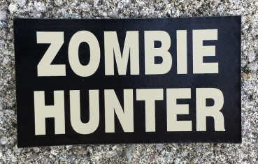 ZOMBIE HUNTER Infrarot Velcro patch